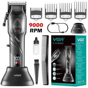 Kit de Corte de Pelo con Cuchilla en T Recargable por USB, Cortadora de Pelo Eléctrica Ajustable para Hombre, Pantalla LED, Resistente al Agua IPX7, para Uso en Casa y Hotel - Product Image 6