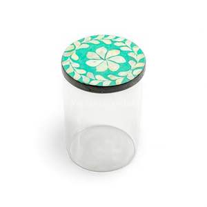 Jarrón de Almacenamiento Multifuncional con Incrustaciones de Concha de Nácar, Hecho a Mano, Estilo Bohemio, para Decoración del Hogar, Vietnam - Product Image 2