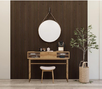 Paneles Acústicos de Alta Calidad, Paneles de Listones de Madera con Acabado de Lujo y Propiedades Acústicas Excepcionales, Fabricados en Vietnam