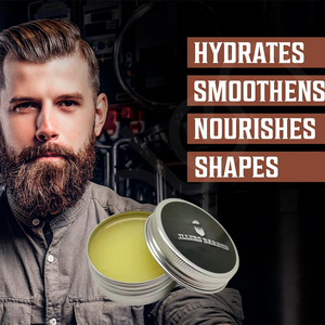 Bálsamo para Barba Orgánico, Productos para el Cuidado de la Barba, Humectante para Bigote de Cera Natural Hecha a Mano de Marca Privada - Product Image 3