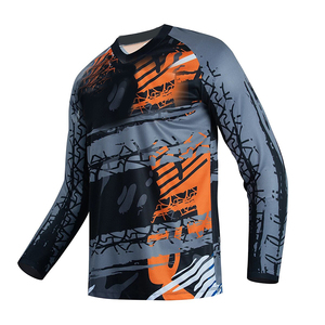 Sublimation personnalisée Street maillot pour hommes maillot de sports motorisés vierge personnalisé décontracté et confortable pour le cavalier - Product Image 5
