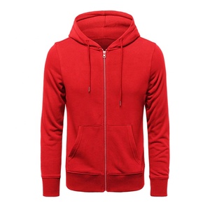 Vente en gros du fabricant pakistanais Vintage pour hommes XS Sweat à capuche zippé décontracté en molleton de polyester brodé Logo personnalisé avant hiver - Product Image 3