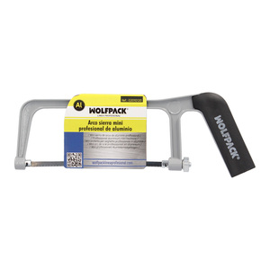 Mini sierra de arco profesional de aluminio con hoja de 150 mm. - Product Image 4