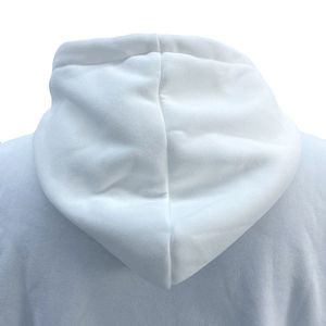 Sweat à capuche oversize en coton French Terry pour homme avec logo personnalisé, impression 3D en relief, respirant, sans cordon, sans évasement, style décontracté d'été - Product Image 2