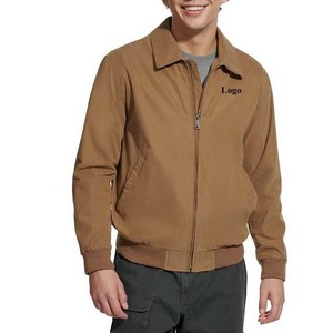 Chaquetas de bombardero de poliéster de lana de invierno de alta calidad para hombre Cómodas con capucha High Street Style Low MOQ OEM Venta al por mayor Color marrón - Product Image 4