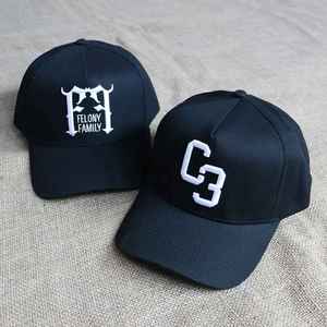 2023 nueva promoción sarga de algodón 5 paneles y 6 paneles logotipo personalizado gorra de béisbol en blanco - Product Image 2