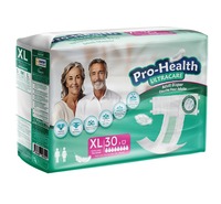 Pañales Desechables para Adultos Prohealth Extra Grandes, con Protección Contra Fugas, Suaves, Transpirables, con Pulpa de Celulosa, Alta Calidad, Mejor Precio, Paquete de 10 al por Mayor