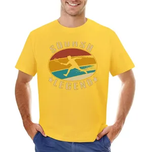 T-shirt de joueur de squash New Jersey pour hommes 100% coton Slim Fit Quick Dry Custom Casual Print Design - Product Image 4