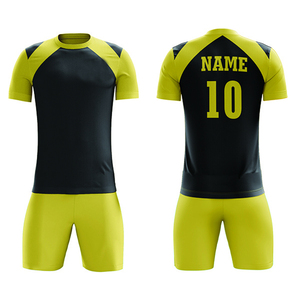Fabricants Conceptions Uniforme de Football pour Adultes Sublimation sur Mesure Logo Hommes Entraînement Sports de Plein Air Porter Uniforme de Football - Product Image 6