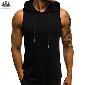 เสื้อฮู้ดแขนกุดสำหรับผู้ชายสำหรับฤดูหนาวแบบ OEM |   เสื้อกล้ามออกกำลังกายผ้าฝ้ายแท้ 100% |   ผู้ผลิตขายส่ง - Product Image 1