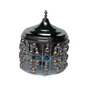 Pot chaud innovant à revêtement noir avec casserole en métal isolée, idéal pour servir à table lors d'un mariage et d'un événement haut de gamme - Product Image 3