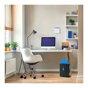 Cross-Cut Mini Office <b>Paper</b> Shredder for CD and Card SAFE X120 Black 21Lt - Product Image 4