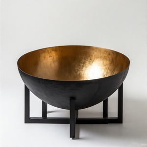 CinderGlow Firepit pour se prélasser en plein air avec un design robuste pour le jardin, le patio, le camping et la décoration. - Product Image 1