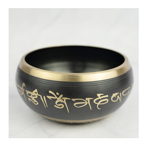 Bol sonore chantant en laiton de taille personnalisée Offre Spéciale conception gravée Yoga thérapie méditation prières religieuses matériau en métal pur - Product Image 2