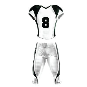 Uniforme de fútbol americano de poliéster Diseña tu propio uniforme de fútbol americano a la venta Uniforme de fútbol americano Jersey Pantalones - Product Image 4