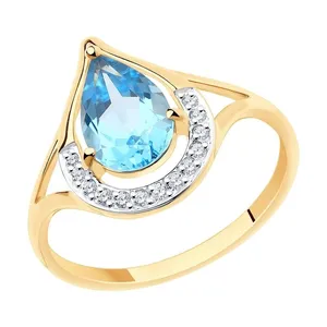 3.00克拉花式深蓝钻石和钻石戒指出口商印度钻石珠宝制造商礼物