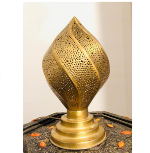 Amazing Moroccan Table <b>Lamp</b> Brass Silver Plated Handmade Coustmized Moroccan <b>Lantern</b> - Product Image 2