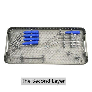 Ensemble d'instruments de chirurgie endoscopique de la colonne vertébrale biportale manuelle professionnelle outils chirurgicaux orthopédiques unilatéraux - Product Image 2