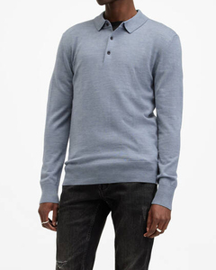 Polo clásico personalizado al por mayor para hombres, Polo de manga larga para hombres, Polo de golf para hombres - Product Image 1