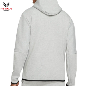Sweatshirts à capuche décontractés pour hommes, couleur unie, coton mélangé, conçu sur mesure, meilleure vente de sweats à capuche en gros - Product Image 1