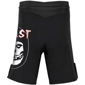 Pantalones cortos de MMA para hombre, transpirables, de poliéster, con gráficos sublimados, cintura elástica, ligeros, para entrenamiento. - Product Image 4