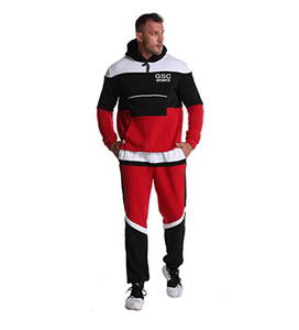 Pull à capuche avec pantalon de jogging pour homme, survêtement d'entraînement, coupe ample, sur mesure, prix d'usine bas - Product Image 4