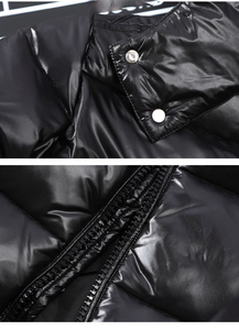 Toile tissu personnalisé léger doudoune compressible chaud doudoune bouffante pour hommes femmes vêtements hommes vestes bouffantes - Product Image 5