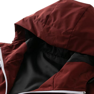 Chaqueta Cortavientos con Capucha para Hombre, Estilo 2026, 100% Poliéster, Secado Rápido y Transpirable, Venta al Por Mayor, Mejor Vendida - Product Image 6