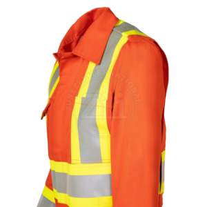 Combinaisons de travail imperméables en coton, haute visibilité, réfléchissantes, ignifuges pour hommes - Combinaison de protection chimique - Product Image 3