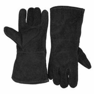 Meilleure performance Gants en cuir de vachette fendu Longue durée Abrasion Résistant à la chaleur Réfléchissant Sécurité Construction Équipement de soudage - Product Image 6