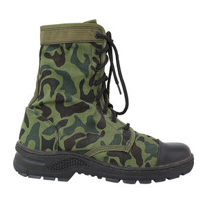 Personalizar al por mayor al aire libre de tobillo bajo Coyote Durable peso ligero botas tácticas de invierno camuflaje Oxford tela con cordones de cierre - Product Image 2