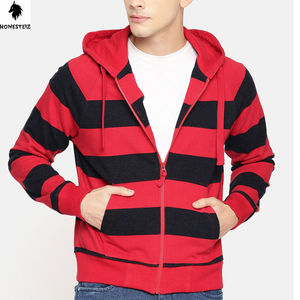 เสื้อแจ็คเก็ตมีซิปแบบคู่สำหรับผู้ชายเสื้อฟลีซซักได้สไตล์วินเทจผ้าฟลีซเทอร์รี่น้ำหนักทันสมัย - Product Image 1