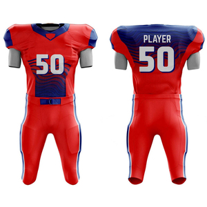 เสื้อฟุตบอลอเมริกันไซส์พิเศษของผู้ชายระบายอากาศได้ดี - Product Image 1