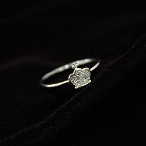 925 Sterling Silver Minimalist Prong Set Cubic Zirconia <b>Thin</b> Band <b>Ring</b> Lightweight Fine Jewelry - Product Image 5