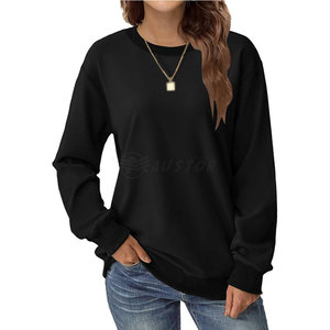Nueva Sudadera negra Llegada Venta directa de fábrica Mujeres Sudaderas Diseño personalizado Venta en línea - Product Image 3