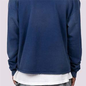 Pull à capuche unisexe 100% coton Poche kangourou de haute qualité pour vêtements d'hiver décontractés Bases personnalisables Impression numérique - Product Image 4