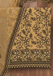 Más vendidos bordado Formal pakistaní e indio sin costuras traje Allover patrón estampado Floral elegante Shalwar Kameez traje de lujo - Product Image 4