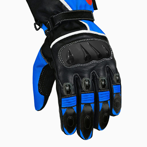 Nuevo estilo de dedo completo al aire libre Moto Racing Guantes de cuero Transpirable y de alta demanda para la temporada de invierno Guantes de motocicleta - Product Image 4
