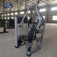 Máquina Comercial de Entrenamiento de Pecho con Sistema de Pesas de 100 kg, Equipo de Entrenamiento de Fuerza para Gimnasio y Fitness