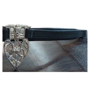 Mayorista de diseñador de ajuste inteligente cómodo de banda de cejas de cuero negro y marrón personalizado - Product Image 3