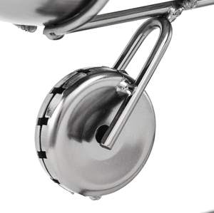 Handcrafted Metal <b>Airplane</b> Sculpture with Pilot Co-Pilot Pilot gift idea Sturdy base for stability and display - Product Image 2