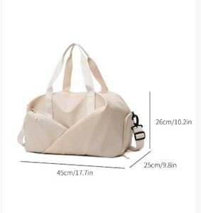 Dry and wet separation yoga gym <b>bag</b> with independent shoe compartment short trip travel <b>bag</b> large capacity <b>storage</b> <b>bag</b> - Product Image 2