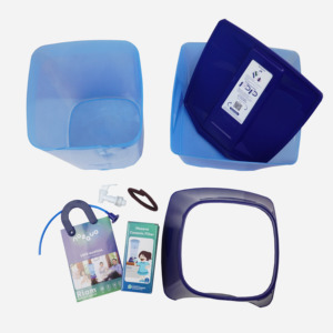 Nazava 2X16手動重力卓上浄水器プラスチック家庭用飲料水フィルターWHOテスト用 - Product Image 6