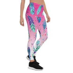 Venta al por mayor de las mujeres gimnasio Fitness pantalones de alto contraste suave Scrunch ligero Yoga de las mujeres apretado con diseño de sublimación - Product Image 5