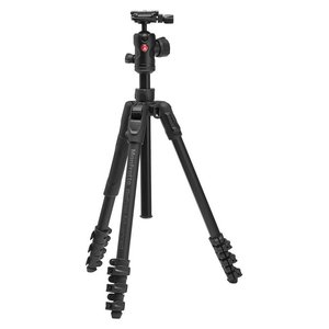 Trípode BEFREE Advanced As Black Carbon con cabezal de 9 kg, altura de 40-151 cm, para uso en exteriores MKBFRLA4FB BH - Product Image 1