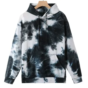 New 100% custom material Best Selling Men Fashionable Hoodie New Arrival Custom Made Tie Dye Hoodies very soft and comfortable