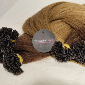 Pelo lacio Natural de trama genuina, cabello vietnamita virgen de pelo Humano de alta calidad - Product Image 1