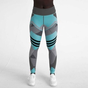 Leggings imprimés en 3D pour femmes Pantalon de yoga taille haute Collants de fitness Vêtements de yoga Impression de mode Meilleur prix Fabricant OEM MS-YL-014 - Product Image 2