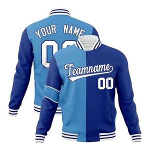 Veste de baseball légère 100% coton personnalisable Letterman Bomber Coat pour hommes toile tissu pour les sports universitaires - Product Image 1
