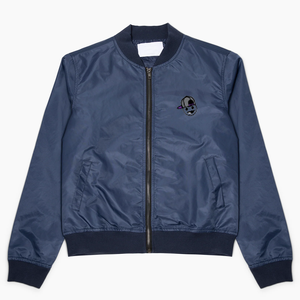 Chaqueta Bomber de Invierno para Mujer 2026, de Alta Calidad, a la Moda, Transpirable, con Exterior de Satén y Decoración Bordada - Product Image 2